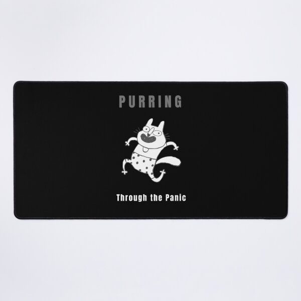 Item preview, War Cats – Purring Through the Panic Chaos Cat Design designed and sold by ContigoART.