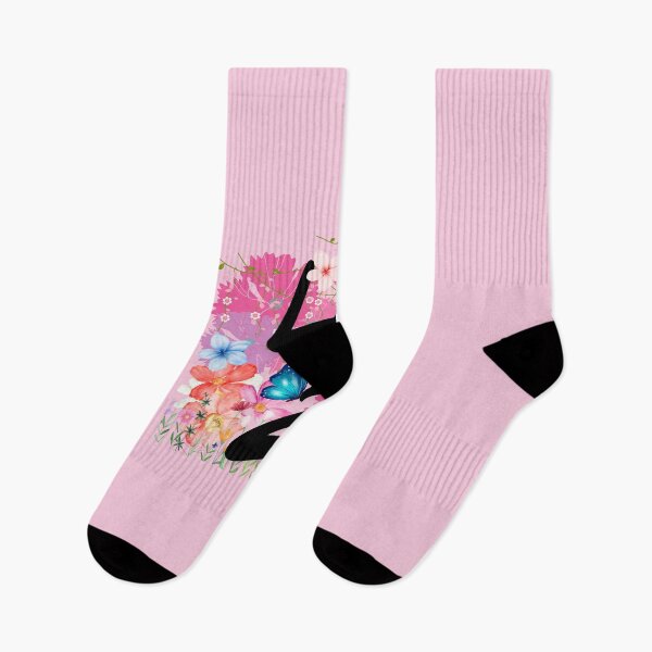 Item preview, LAZY - floral pattern with butterflies girly designed designed and sold by SrumbleArt.