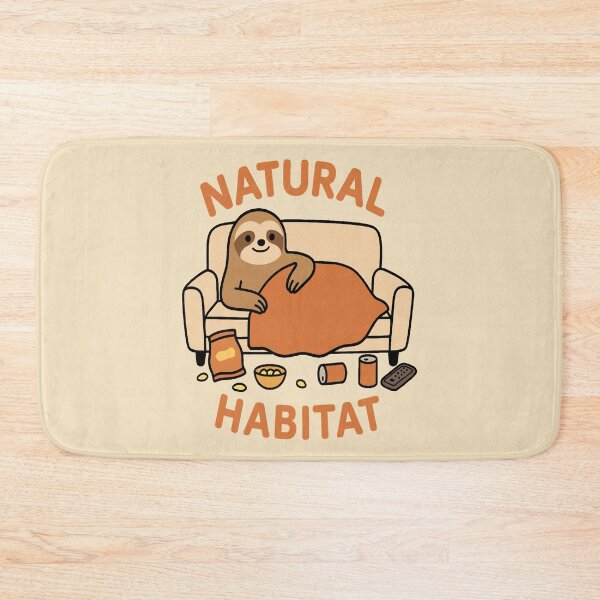 Item preview, Natural Habitat - Lazy Sloth on Sofa designed and sold by Regal Rev.