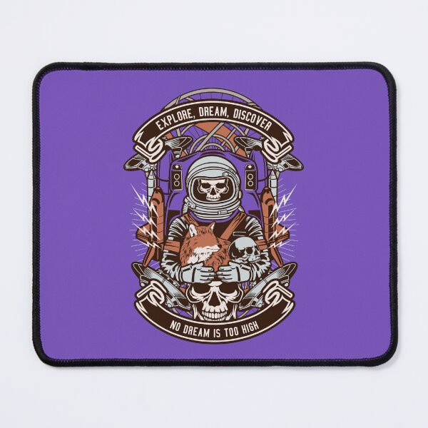 Item preview, Vintage Cosmic Astronaut Skull - Retro Space Explorer Helmet Gothic Design designed and sold by 1001T-Shirt.