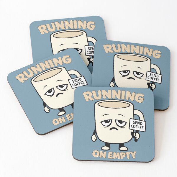 Item preview, Running On Empty - Tired Empty Mug  designed and sold by Regal Rev.
