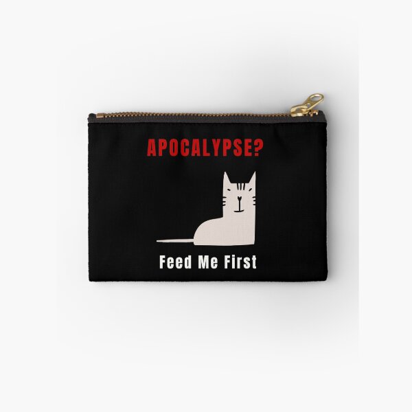 Item preview, War Cats – Apocalypse Feed Me First Funny Cat Meme designed and sold by ContigoART.