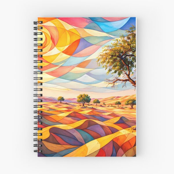 Item preview, Colorful Desert Landscape designed and sold by cuprum.
