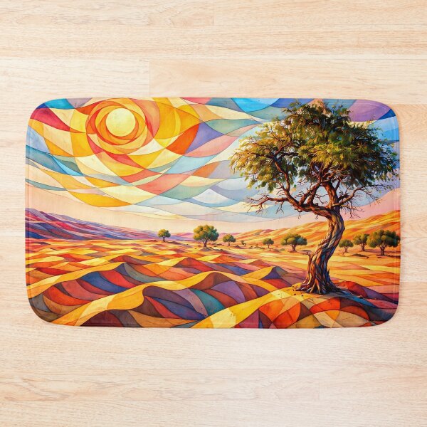 Item preview, Colorful Desert Landscape designed and sold by cuprum.