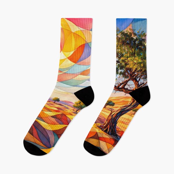 Item preview, Colorful Desert Landscape designed and sold by cuprum.