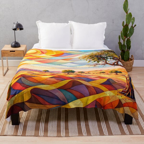 Item preview, Colorful Desert Landscape designed and sold by cuprum.