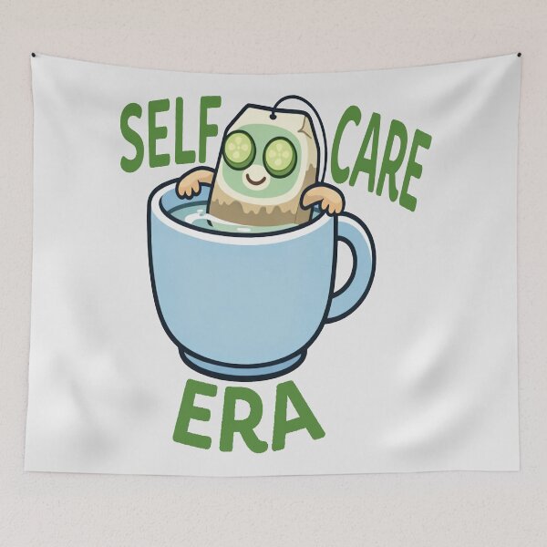 Item preview, Self-Care Era - Relaxed Teabag in Mug designed and sold by Regal Rev.