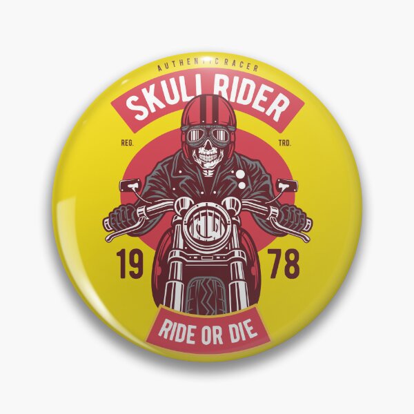 Item preview, Vintage Skull Rider Custom Motorcycle - Retro Biker Flame Speed Shop Design designed and sold by 1001T-Shirt.