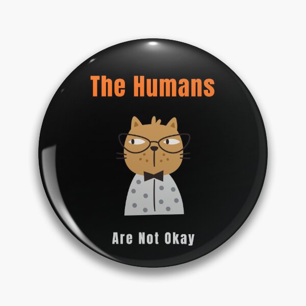 Item preview, War Cats – The Humans Are Not Okay Observing Cat Design designed and sold by ContigoART.
