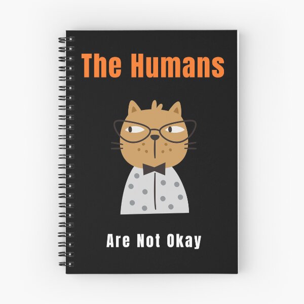 Item preview, War Cats – The Humans Are Not Okay Observing Cat Design designed and sold by ContigoART.