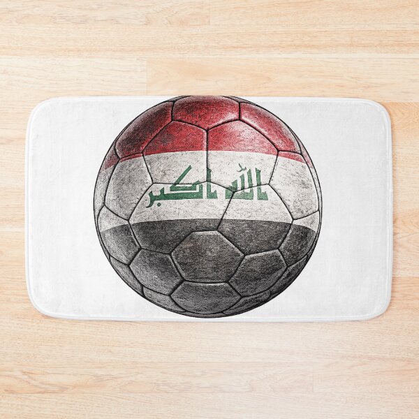 Artikelvorschau, Design der irakischen Fußballflagge entworfen und verkauft von redsharkuk.