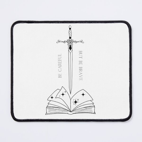 Item preview, "Be carefu, but be brave" from The war of two queens designed and sold by Mucha's Rose.