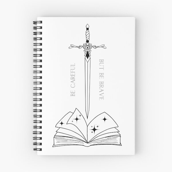 Item preview, "Be carefu, but be brave" from The war of two queens designed and sold by Mucha's Rose.