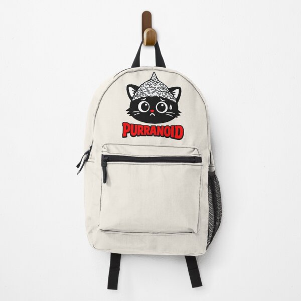 Item preview, Purranoid - Paranoid Cat Wearing Tinfoil Hat designed and sold by Regal Rev.