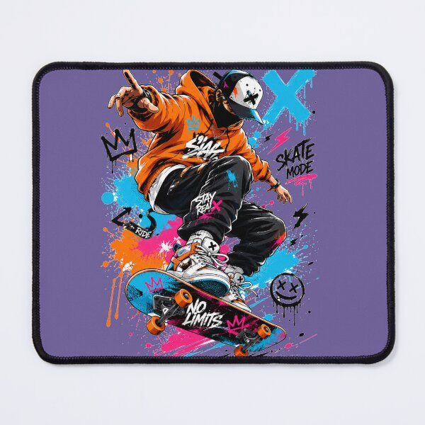 Item preview, Skater Street Style Urban Graffiti T-Shirt | Modern Skate Art designed and sold by JustResultsCo.