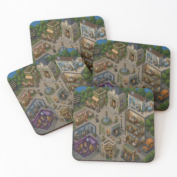 Item preview, Squirrel Town designed and sold by SecretSquirrellDesigns.