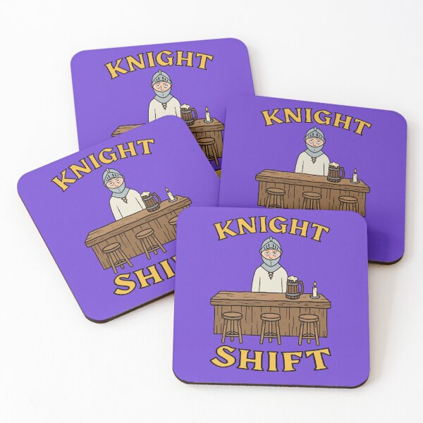 Item preview, Knight Shift - Bartending Knight  designed and sold by Regal Rev.