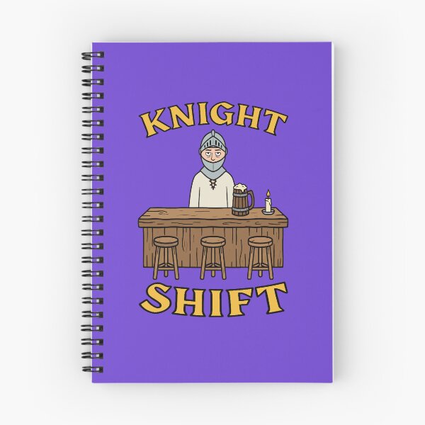 Item preview, Knight Shift - Bartending Knight  designed and sold by Regal Rev.