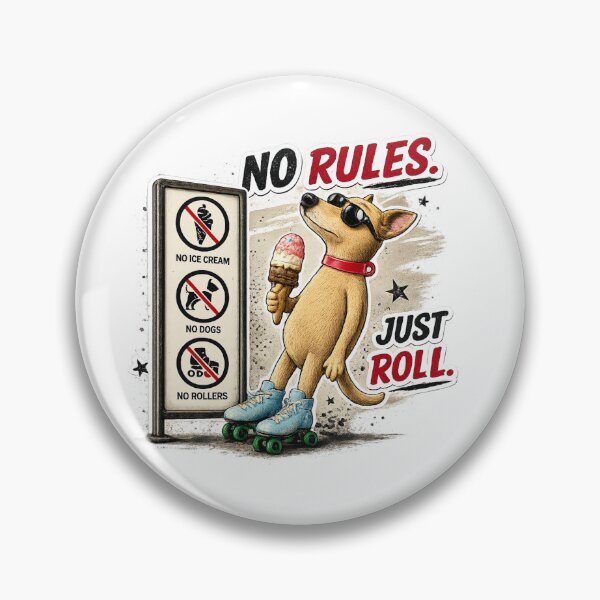 Item preview, No Rules Just Roll designed and sold by LuckyDuckLab.