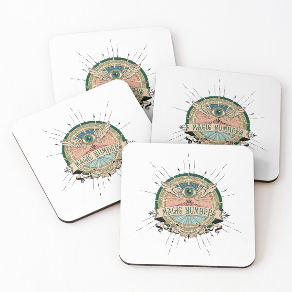 Item preview, Magic Numbers - Royal Tartarian Pink - Visualise Invisible designed and sold by VisualiseIt.