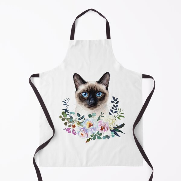 Item preview, Watercolor Siamese Cat designed and sold by Liededrom..