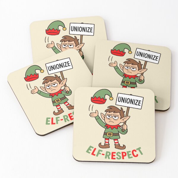 Item preview, Elf-respect - Angry Elf Unionizing designed and sold by Regal Rev.