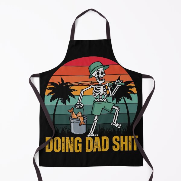 Item preview, Doing Dad Shit - Funny Skeleton Fishing - Funny Father's Day designed and sold by legendaryskins.