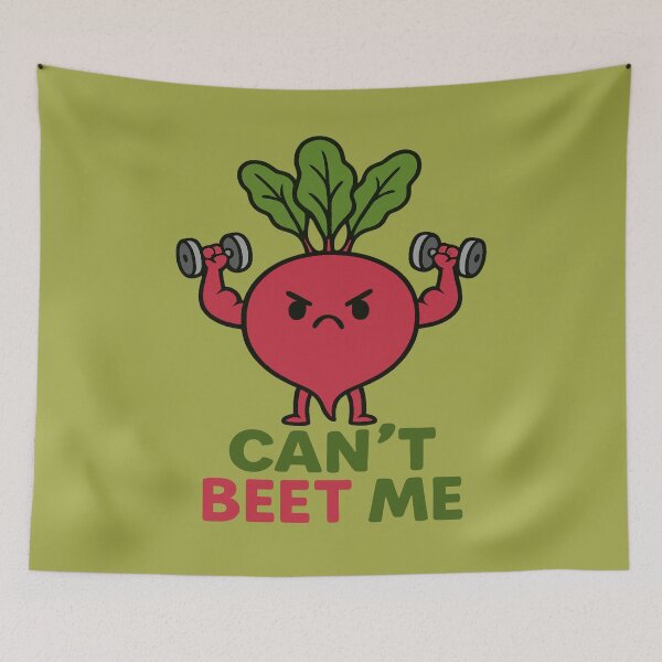 Item preview, Can’t Beet Me - Strong Beetroot Lifting Weights designed and sold by Regal Rev.