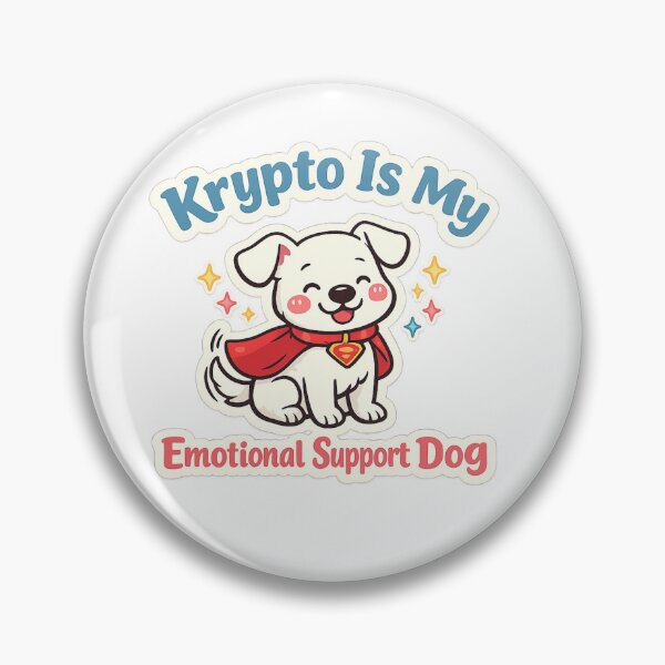 Item preview, Krypto Is My Emotional Support Dog designed and sold by Lavoretty.