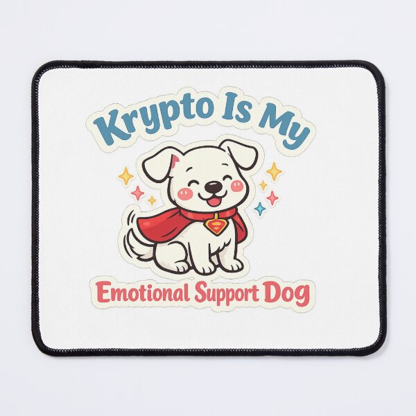 Item preview, Krypto Is My Emotional Support Dog designed and sold by Lavoretty.