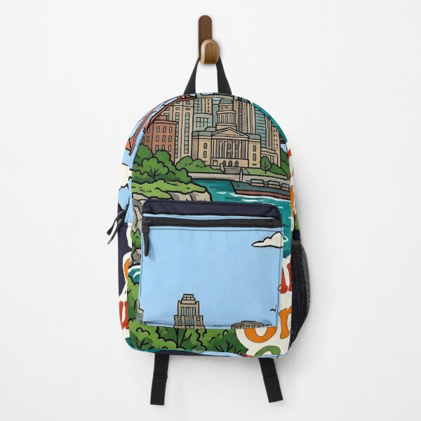 Item preview, Hamilton Ontario Canada Cute Skyline Landscape Pride designed and sold by HowToCanadian.