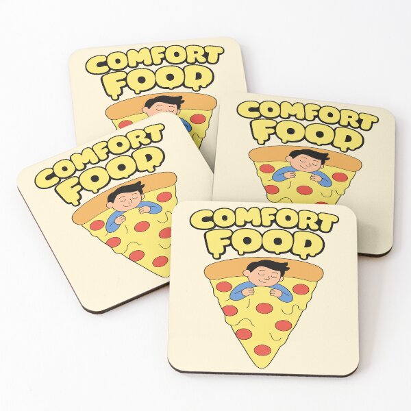 Item preview, Comfort Food - Cozy Pizza Slice designed and sold by Regal Rev.