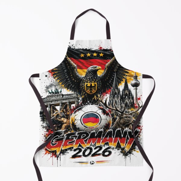 Item preview, Germany 2026 Eagle Football Fan T-Shirt – Patriotic German Soccer Supporter Tee with Vintage Flag Style designed and sold by al21ex.