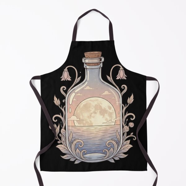 Item preview, Surreal Nature Art T-Shirt – Dreamscape Moon Ocean Botanical Mystical Tee designed and sold by Ditstyle.