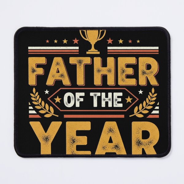 Item preview, Father Of The Year Funny Simple Text Dad Humor Gift Tee designed and sold by Designs-RZ.
