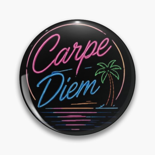 Item preview, Neon Carpe Diem Sign designed and sold by MS-DesignArt.