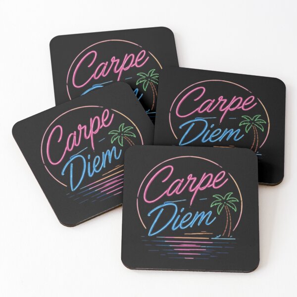 Item preview, Neon Carpe Diem Sign designed and sold by MS-DesignArt.