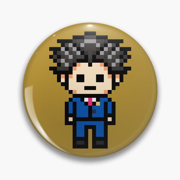 Item preview, Phoenix Wright Danganronpa Pixel Sprite designed and sold by Aishio.