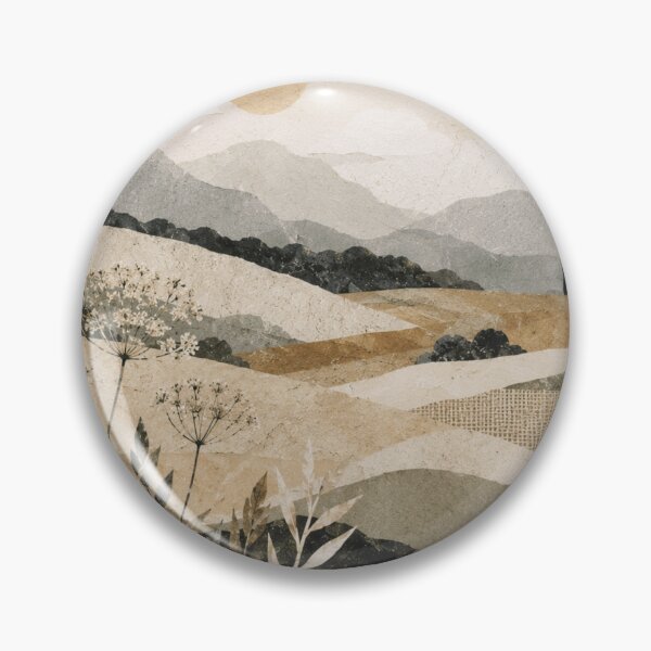 Item preview, Modern Organic Desert Landscape | Neutral Abstract Nature Design designed and sold by Hyssop St.
