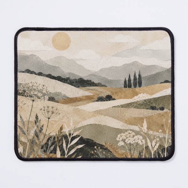 Item preview, Modern Organic Desert Landscape | Neutral Abstract Nature Design designed and sold by Hyssop St.