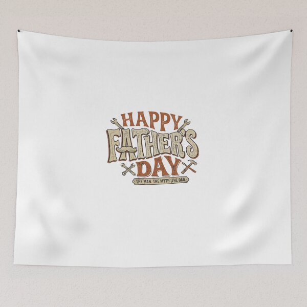 Item preview, Retro Happy Father’s Day Shirt Design PNG | Vintage Dad Typography Graphic designed and sold by Baby Adee Collective.