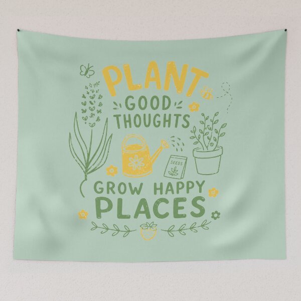 Item preview, Plant Good Thoughts Garden Aesthetic designed and sold by bosamji.