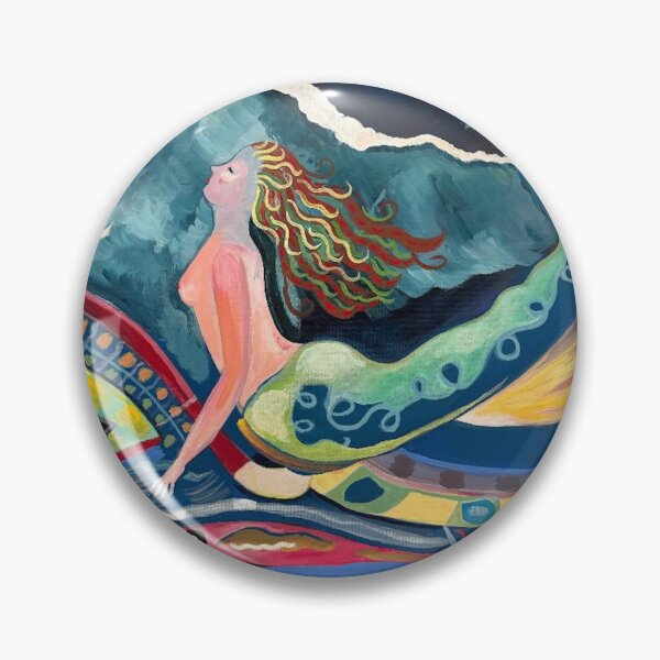 Item preview, Mermaid of Blue Depths designed and sold by shelbyharbison.
