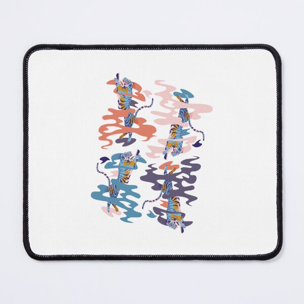 Item preview, Four tigers surrounded by smoke designed and sold by Juliette Lancien.