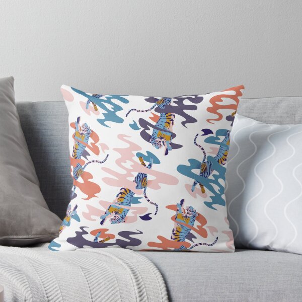 Item preview, Four tigers surrounded by smoke designed and sold by Juliette Lancien.