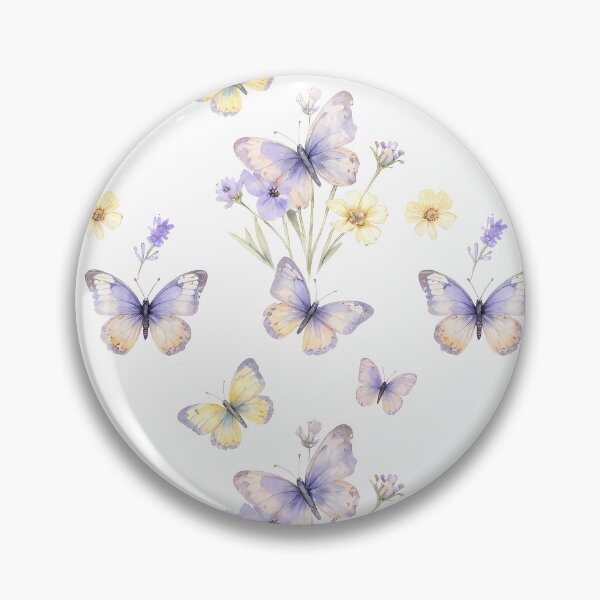 Item preview, Butterfly & Wildflower Pattern designed and sold by Lyrical Soul.