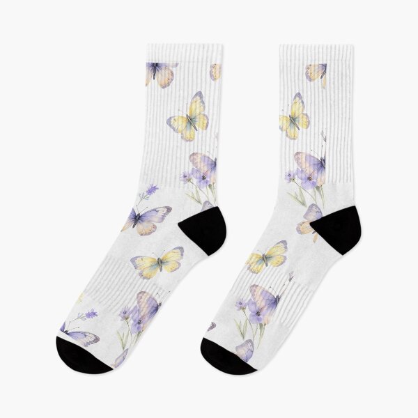 Item preview, Butterfly & Wildflower Pattern designed and sold by Lyrical Soul.
