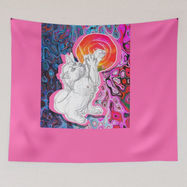 Item preview, Nyssa Cat Playing with The Sun (Drawing by ACCI) designed and sold by VanyssaGraphics.