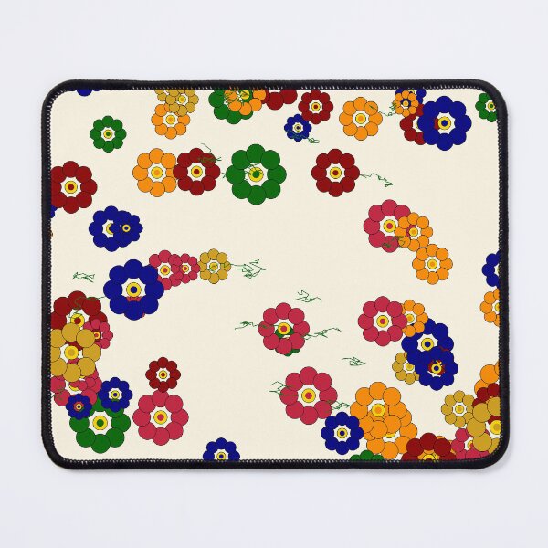 Item preview, African Batik Floral Garden Colorful Flower Pattern designed and sold by AfricanArtHub.