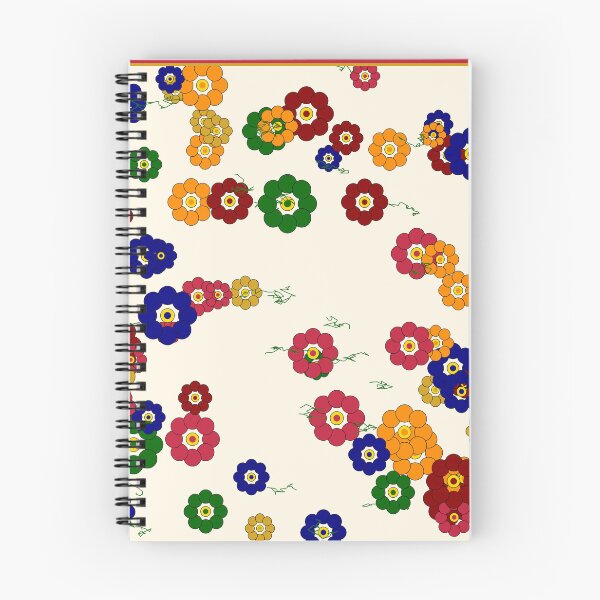 Item preview, African Batik Floral Garden Colorful Flower Pattern  designed and sold by AfricanArtHub.